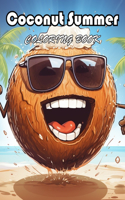 Coconut Summer Coloring Book
