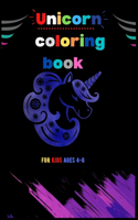 Unicorn coloring book for kids ages 4-8: A Fun Kid Workbook Game For Learning, Coloring, Dot To Dot, Mazes, Word Search and More