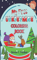 My First Christmas Coloring Book