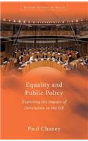 Equality and Public Policy