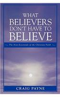 What Believers Don't Have to Believe