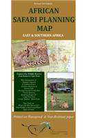 African Safari Planning Map