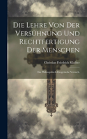 Lehre von der Versühnung und Rechtfertigung der Menschen