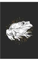 Frog Drawing: Frogs Notebook, Graph Paper (6 x 9 - 120 pages) Animal Themed Notebook for Daily Journal, Diary, and Gift