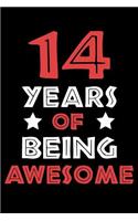 14 Years Of Being Awesome