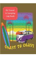 RV Travel & Camping Log Book