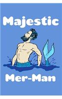 Majestic Merman: Handwriting Journal