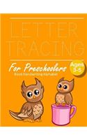 Letter Tracing Book Handwriting Alphabet for Preschoolers