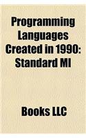 Programming Languages Created in 1990: Standard ML(English)