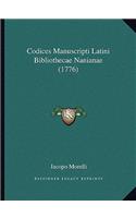 Codices Manuscripti Latini Bibliothecae Nanianae (1776)