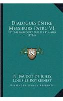 Dialogues Entre Messieurs Patru V1