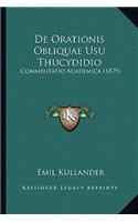 De Orationis Obliquae Usu Thucydidio