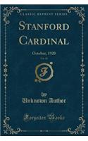 Stanford Cardinal, Vol. 30: October, 1920 (Classic Reprint)