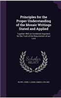 Principles for the Proper Understanding of the Mosaic Writings Stated and Applied