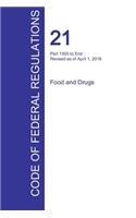 CFR 21, Part 1300 to End, Food and Drugs, April 01, 2016 (Volume 9 of 9): (English)