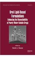 Oral Lipid-Based Formulations