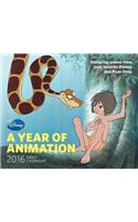 Disney 2016 Daily Calendar: A Year of Animation