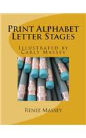 Print Alphabet Letter Stages