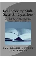 Real property Multi State Bar Questions