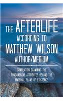 Afterlife According to Matthew Wilson Author/Medium