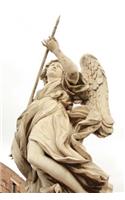 Angel Statue by Bernini on Sant'Angelo Bridge in Rome Italy Journal: 150 page lined notebook/diary