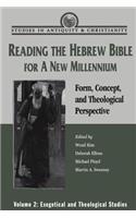 Reading the Hebrew Bible for a New Millennium, Volume 2