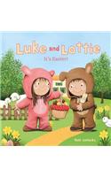 Luke and Lottie. It's Easter