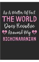 As A Matter Of Fact The World Does Revolve Around My BichonARanian