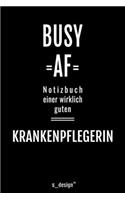 Notizbuch für Krankenpfleger / Krankenpflegerin