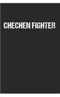 Chechen Fighter: 120 Pages 6 'x 9' -Dot Graph Paper Journal Manuscript - Planner - Scratchbook - Diary