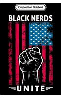 Composition Notebook: Black Nerds Unite Journal/Notebook Blank Lined Ruled 6x9 100 Pages