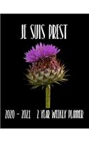 Je Suis Prest 2 Year Weekly Planner