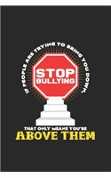 Stop Bullying: 6x9 Anti-Bullying - lined - ruled paper - notebook - notes
