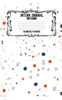 Intern Journal Notebook 55 Sheets/110 Pages