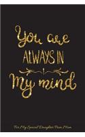 For My Special Daughter From Mom
