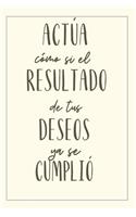 Cuaderno Con Frase De Superación