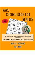 Hard Sudoku Book For Seniors # 2