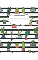 Cactus Composition Notebook