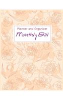 2020 Monthly Bill Planner and Organizer (Volume5): Finance Monthly & Weekly Budget Planner Expense Tracker Bill Organizer Journal Notebook - Floral Cover(5 Planner Bill)