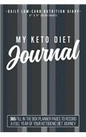 My Keto Diet Journal