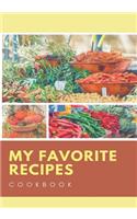My Favorite Recipes Cookbook