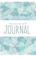 6X9 Dotted Grid Journal - Notebook for Dot Journaling: Blue Feather Theme