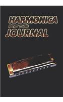 Harmonica Player Music Journal: Music Blank Sheets Notebook for Musicians and Songwriters.(22 Awesome Music Notebooks)