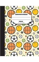 Composition notebook unruled