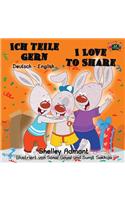 Ich teile gern I Love to Share: German English Bilingual Edition(German English Bilingual Collection)