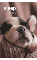 Sleep Diary - Sleepy Pup