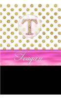 Teagan: Personalized Lined Journal Diary Notebook 150 Pages, 6 X 9 (15.24 X 22.86 CM), Durable Soft Cover