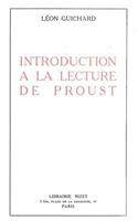 Introduction a la Lecture de Proust