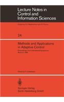 Methods and Applications in Adaptive Control: Proceedings of an International Symposium, Bochum, 1980