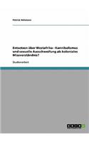Entsetzen über Westafrika - Kannibalismus und sexuelle Ausschweifung als koloniales Missverständnis?